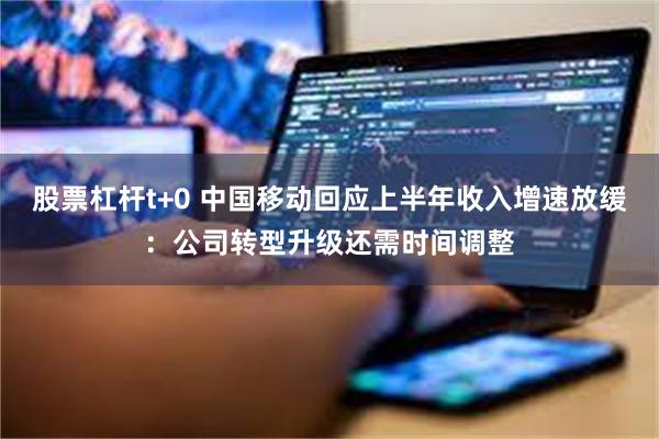 股票杠杆t+0 中国移动回应上半年收入增速放缓：公司转型升级还需时间调整